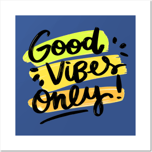 Good Vibes Only Design Posters and Art